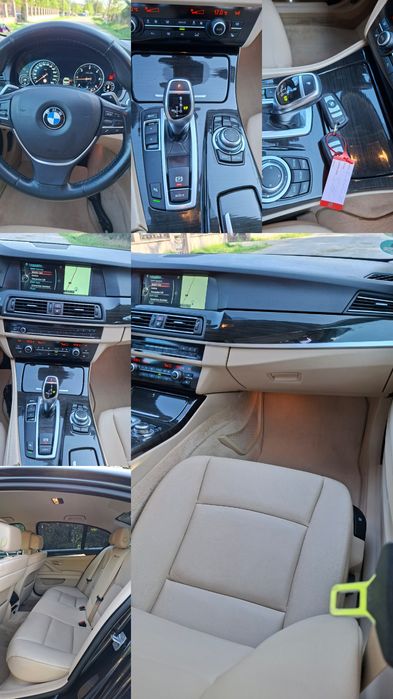 BMW F10 * 520 D* 2013* SMG 8 HP* CEASURI DIGITALE* Navigatie Mare *Led* Interior  Piele* IMPORT 1 ZI*