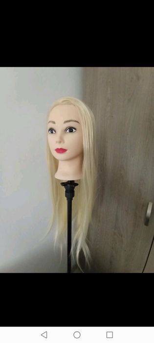 Cap de manechin blond