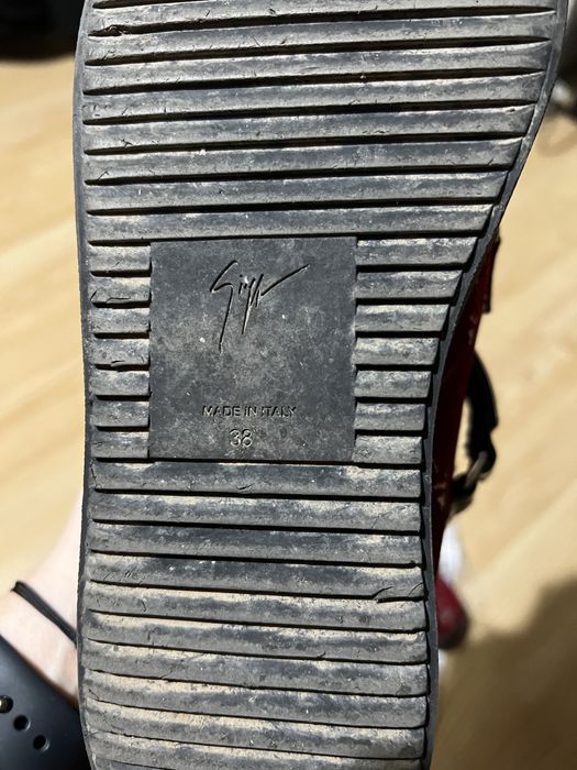 Sneakers Giuseppe Zanotti catifea marimea 38