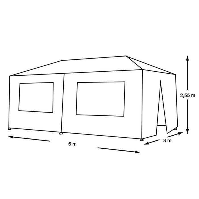 Парти шатра  / Шатра за събития - три размера