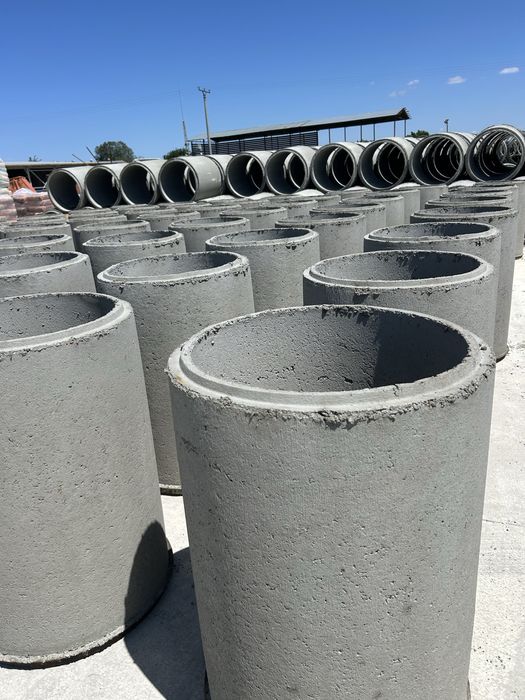 Tuburi/capace din beton pentru fantana/fosa Roman