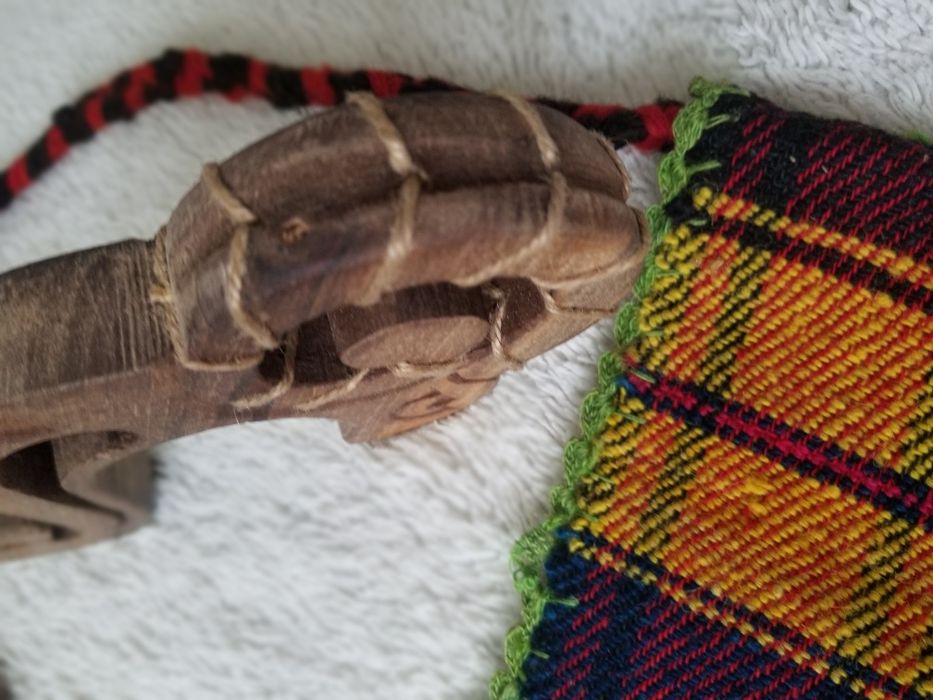 Изчерпани!!! Коледарска ръчно изработена гега геги за коледари,кукери