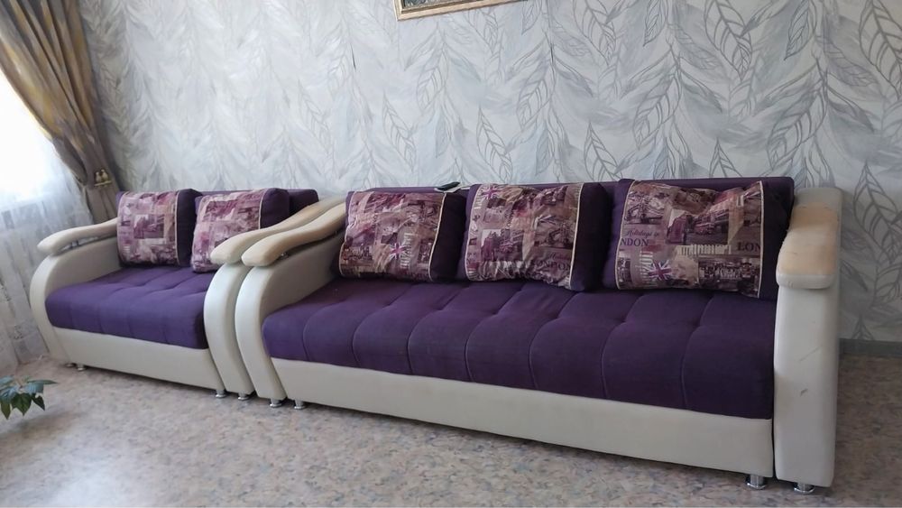 Продам диван с креслом