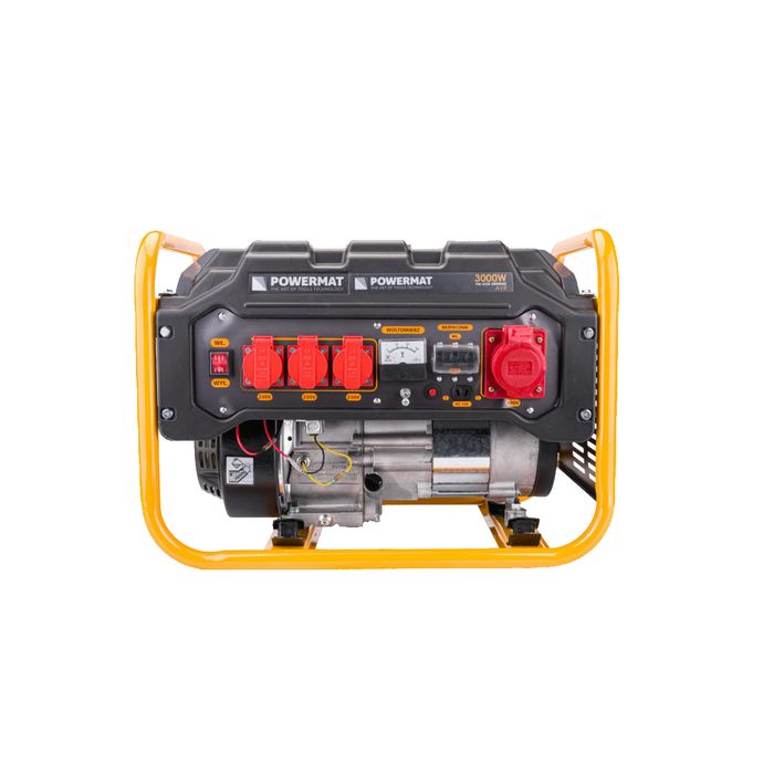 Generator de curent pe benzina 3 kw, 2 in 1, monofazic si trifazic,