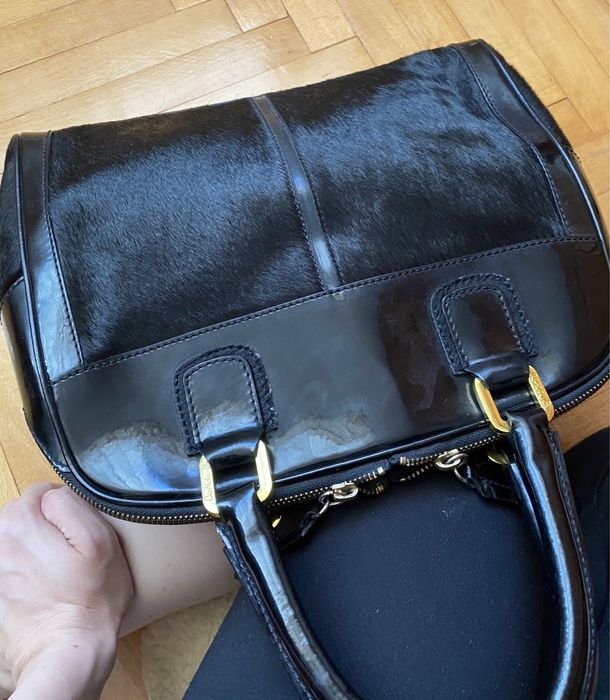 Geanta Musette, culoare negru, nou