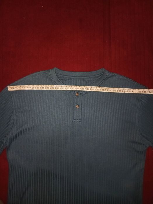 Из США, мужской лонгслив-хенли, из вафельного трикотажа (waffle knit)!