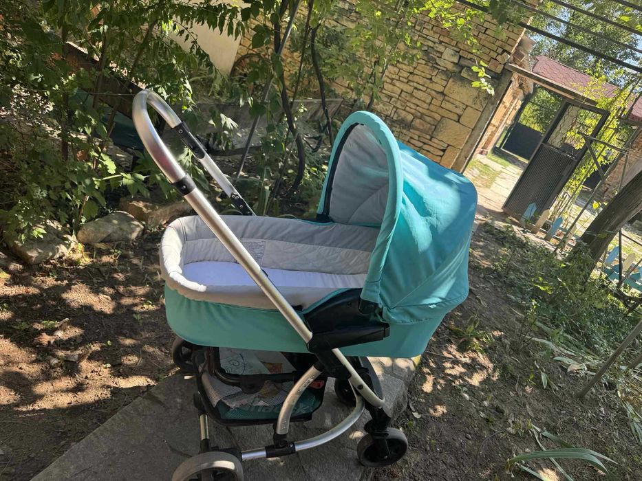 Бебешка количка   - светлосиня