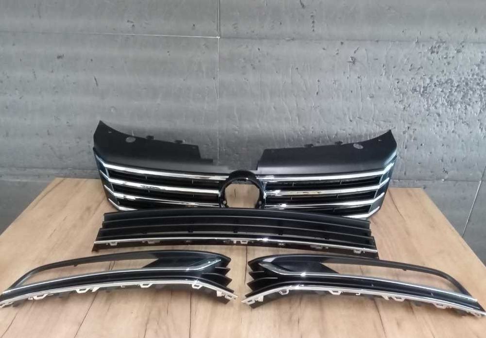 Set Grile Bara Radiator fata VW Passat B7 10-14