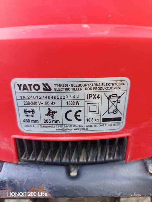 Motosapă electrica