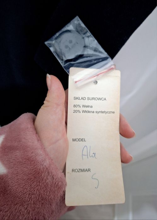 Palton damă Carina J.G. Avant Garde nou cu etichetă 80% lână mărime XL