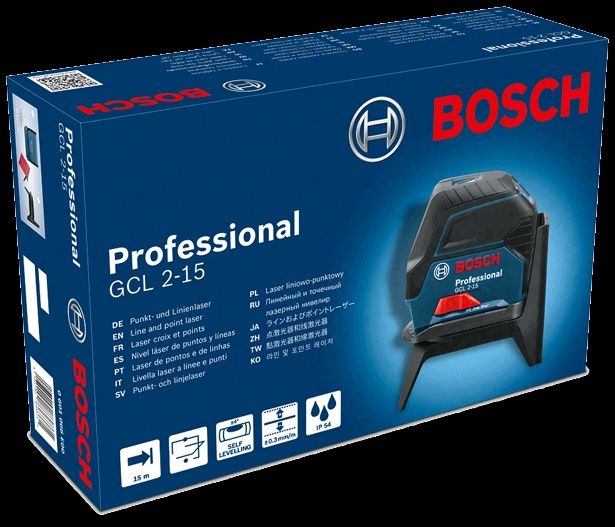 Лазерный уровень BOSCH GCL 2-15