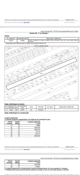 Oportunitate investitie -Teren 4600 mp in Rediu