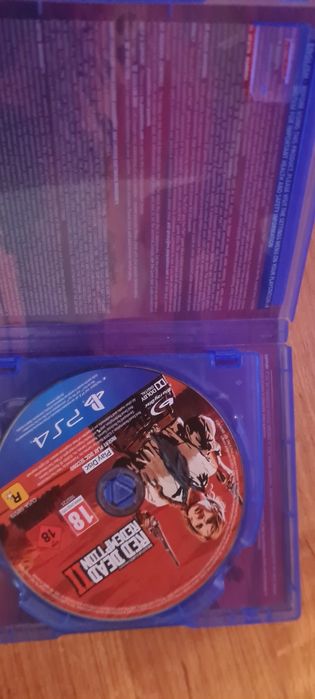 Диск Red Dead 2 redemption на PS4
