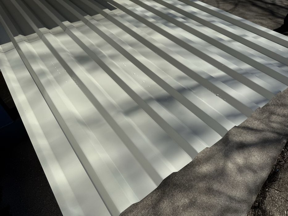 Tablă Cutată T35 cu Membrană Folie Protecție ANTICONDENS Saivan Hală