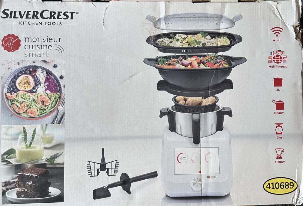 Robot de bucatarie cu functie de gatit