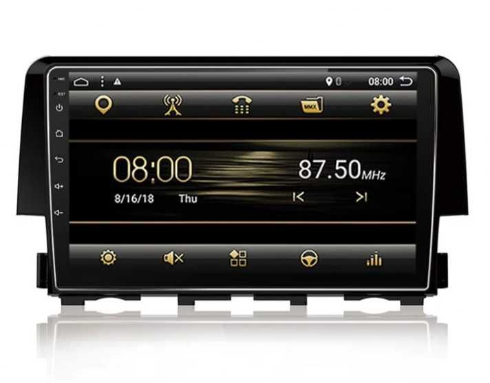 9-инчова мултимедия за HONDA Civic (2016–до сега) + Подарък камера