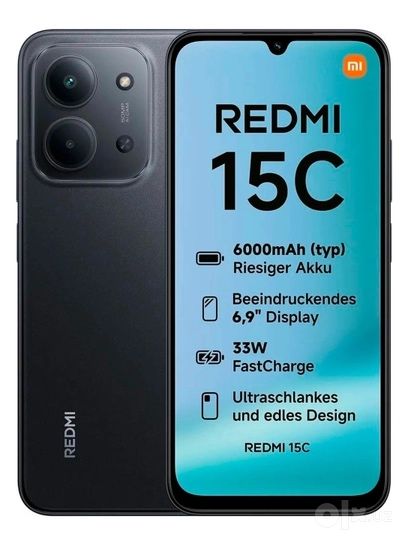 Redmi 15c 8/256 black