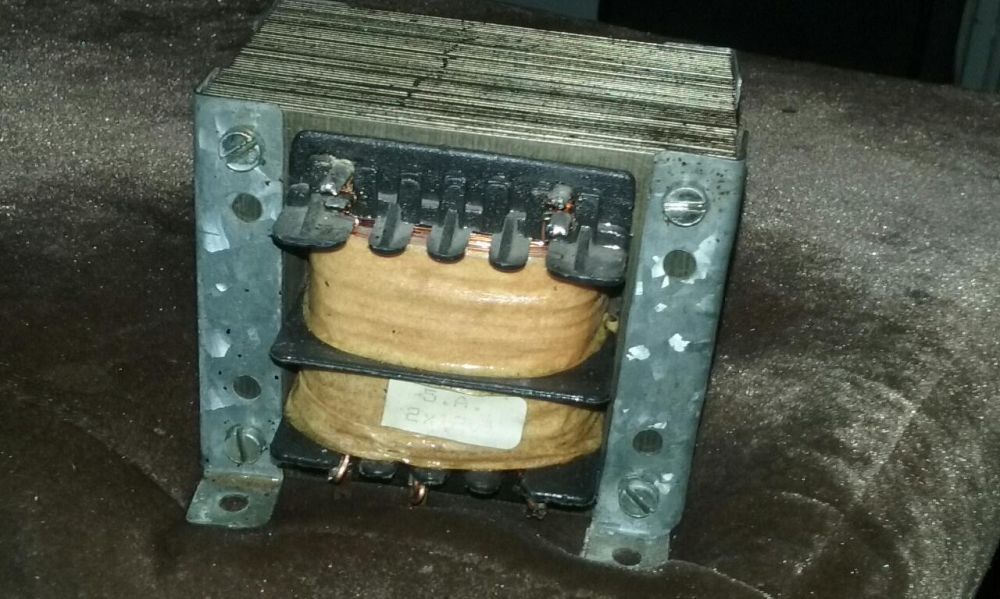 Trafo retea/ 2×12V/5A