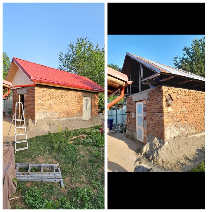 Constructie acoperis nou, reparatii acoperisuri, sisteme pluviale