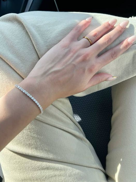 Pandora Sparkling slider tennis bracelet