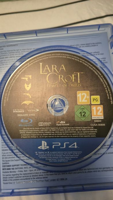 Продавам играта " Lara Croft and the temple of Oziris"