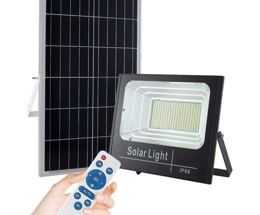Proiector Solar 200W, Lampa Incarcare Solara