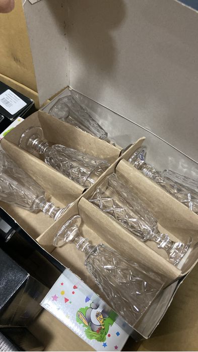 Хрусталь наборы рюмки