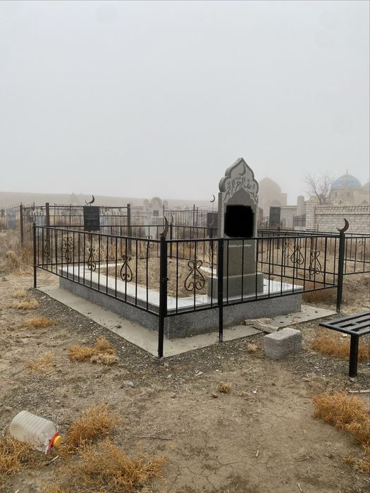 памятники көктас оградки