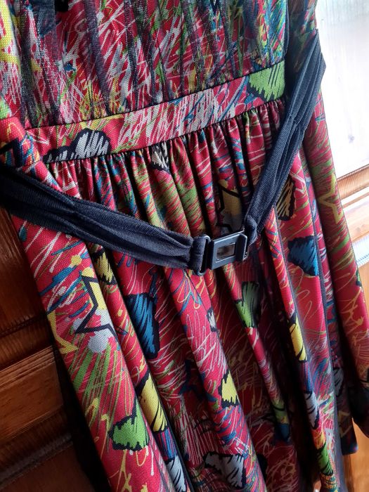 НАМАЛЕНА! Лятна Рокля Graceful Diary Размер S