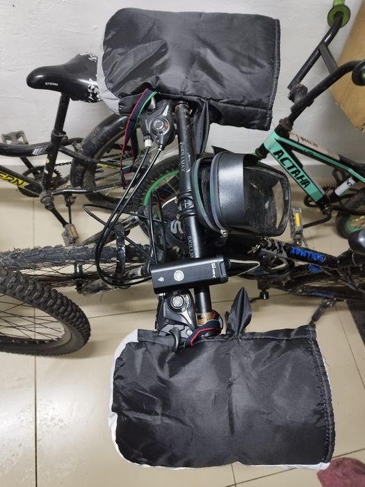 Варежки для велосипеда муфты нарукавник