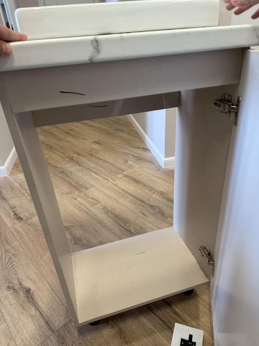 Гостевая раковина со шкафом