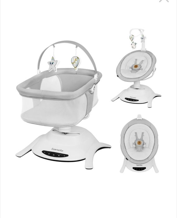 Balansoar si patut bebe 2in1 bella/lionello, rotire 360 grade