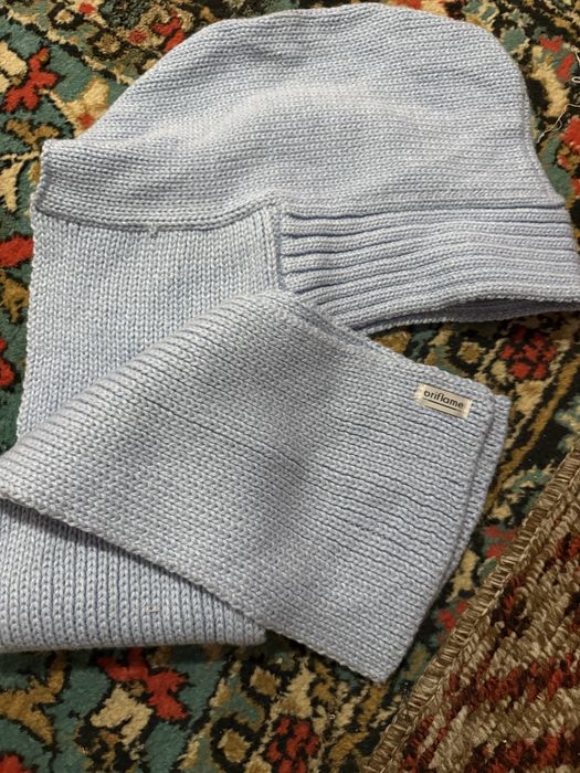 Шапка шарфом новое