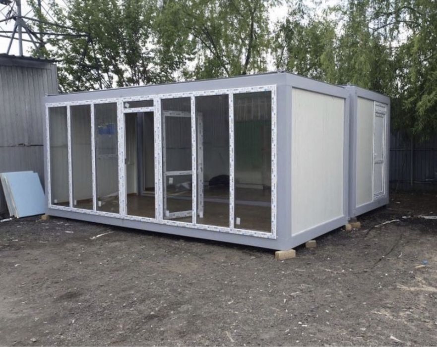 Container birou Container vitrat vitrina magazin santier Containere