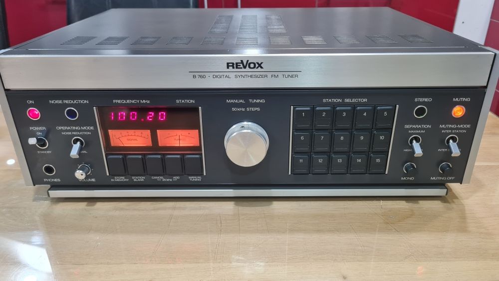 Revox , tuner B760, amp B-750 mk2 , amp  B251 , Rack Revox Original