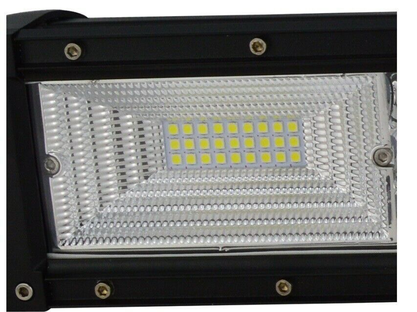 LED BAR auto 459W - LEDURI PE 3 Randuri COMBO 12V - Lungime 80 Cm