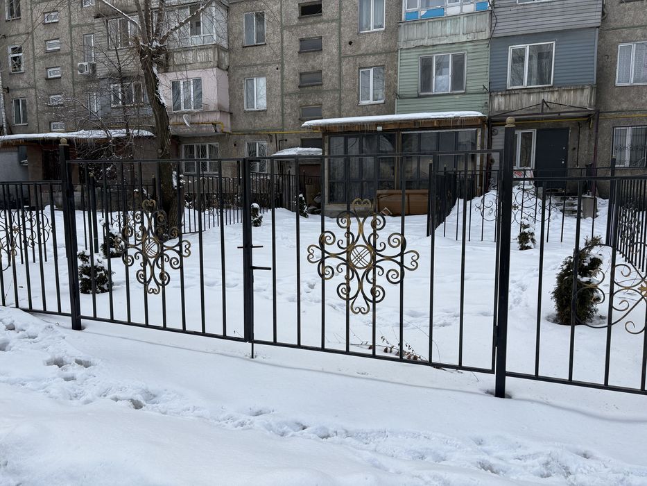 продам ограждения черные