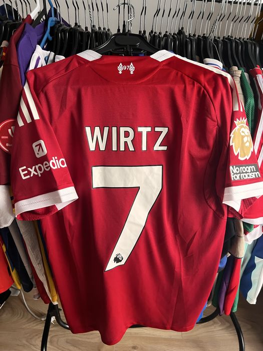 Tricou de fotbal Adidas Liverpool FC Florian Wirtz 7 marime M