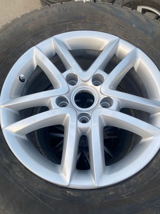 Диски с зимней резиной на Vw Touareg, Audi Q7, Porsche Cayenne R17
