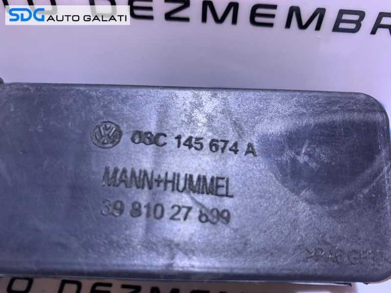 Tub Conducta Turbo Turbina Turbosuflanta VW Scirocco 1.4 TSI CAVD CNWA CTHD CTKA 2009 - 2014 Cod 03C145674A [AV0346]