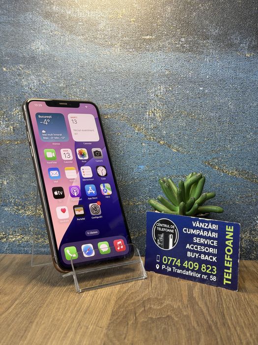 Iphone 11 pro max/64gb/2 Ani Garantie Centrul de Telefoane/rate