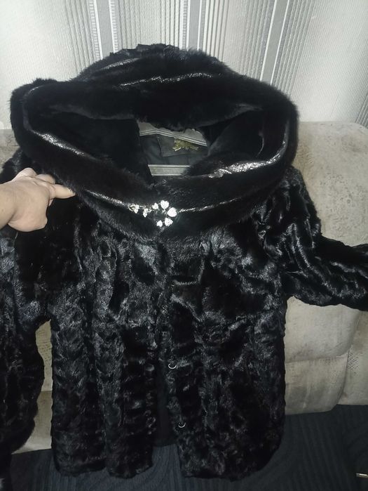 Натуральная норковая шуба