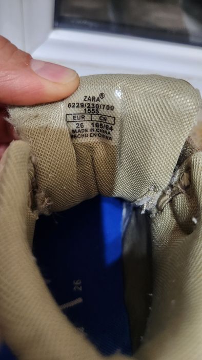 детская обувь от Zara