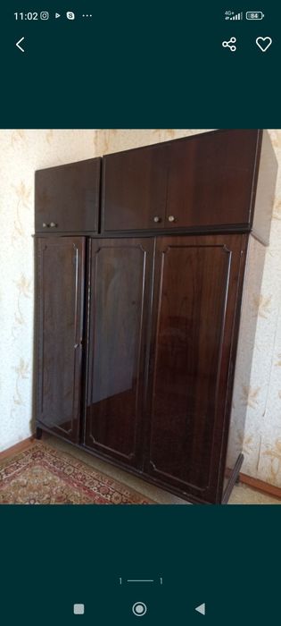 Продам шифоньер полированный.