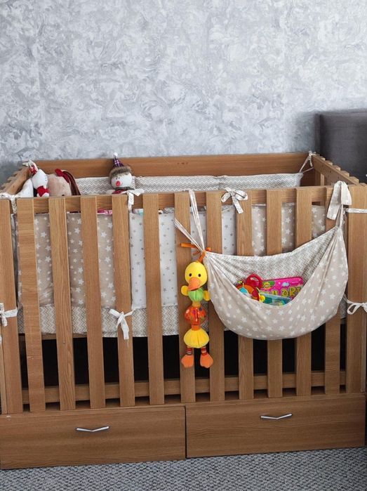 Vând pătuț bebe lemn