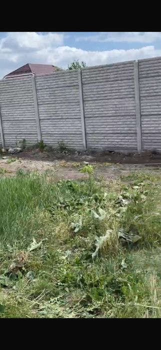 Забор бетонный б/у сборный