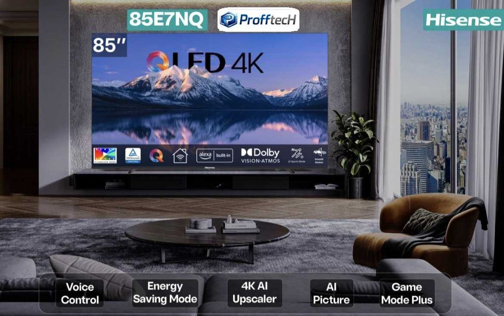 Телевизор TCL HISENS TOSHIBA LG SAMSUNG  диагональ 116/100/98/85/75/65