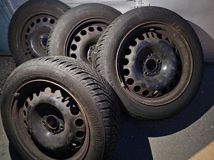 Vand jante tabla + anvelope Conti iarna stare impecabila