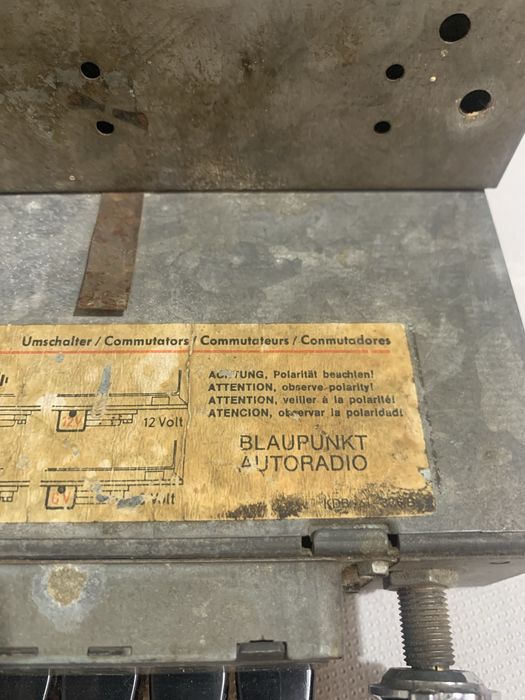 Radio auto Mercedes W110