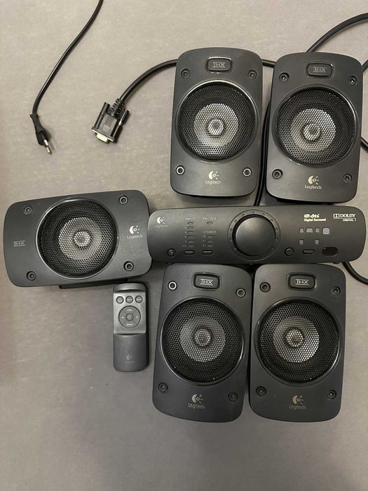 Toнколони домашно кино 5.1 Logitec Z906